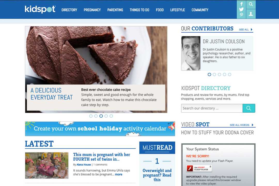 Kidspot Australia: Digital solutions & development